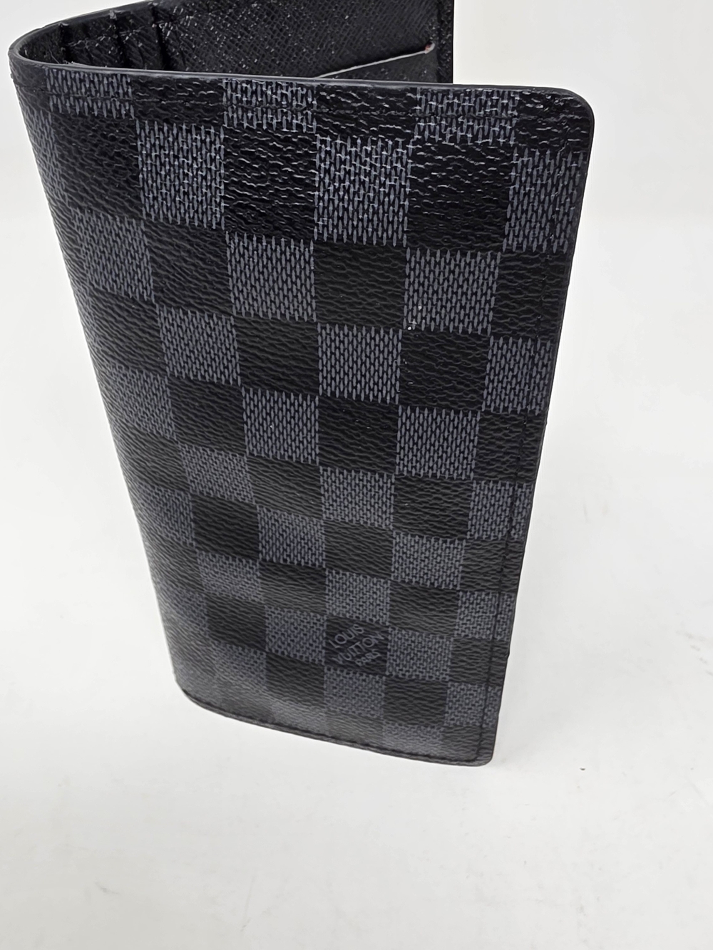 Louis Vuitton Black Damier Graphite Long Wallet